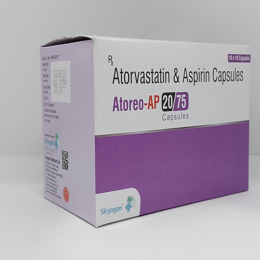 ATORVASTATIN 20MG ASPIRIN 75MG