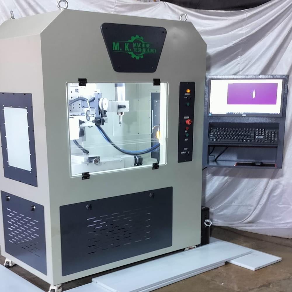 7 AXIS CNC डबल हेड बंगल & रिंग डिजाइन मशीन