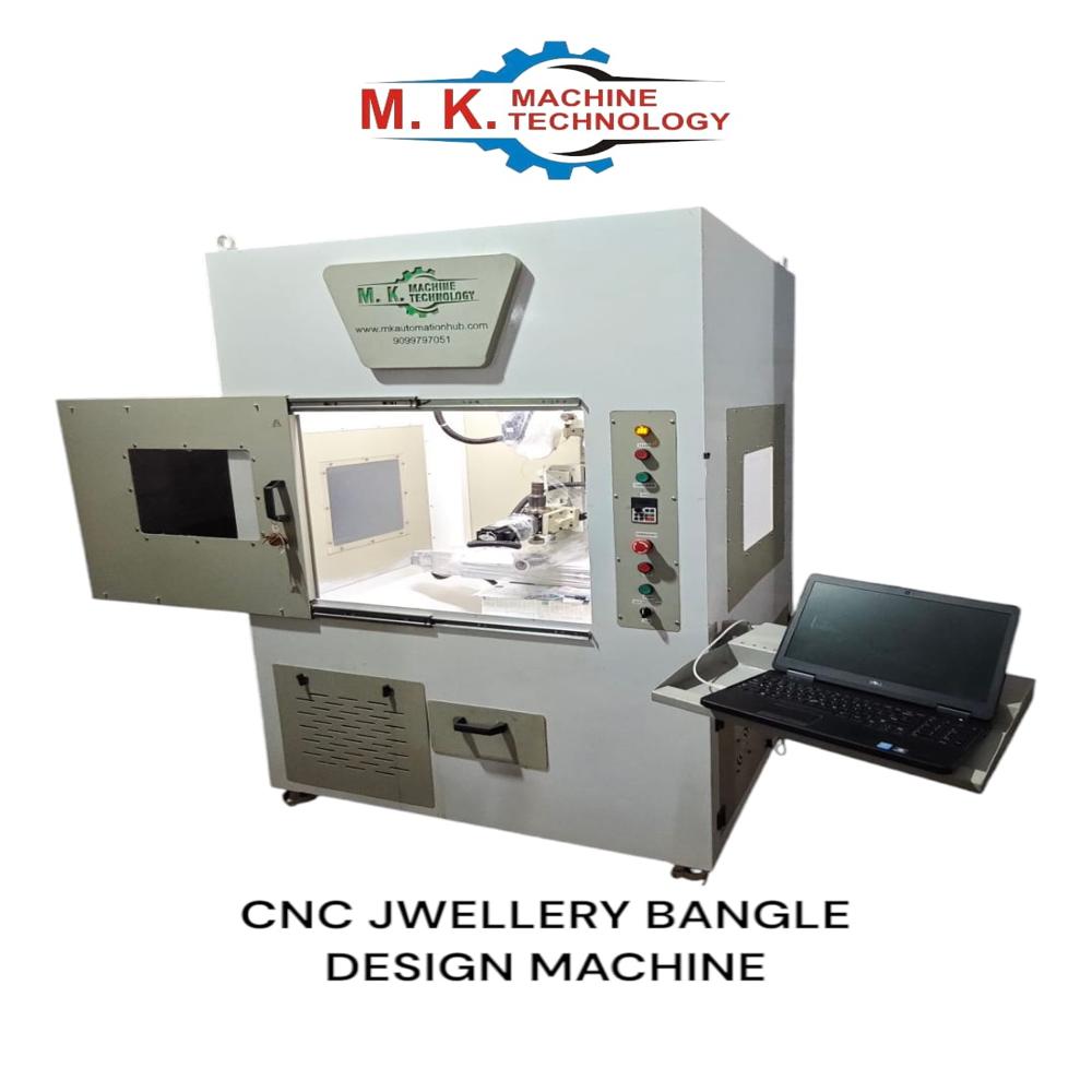 7 AXIS CNC DOUBLE HEAD BANGLE & RING DESIGN MACHINE