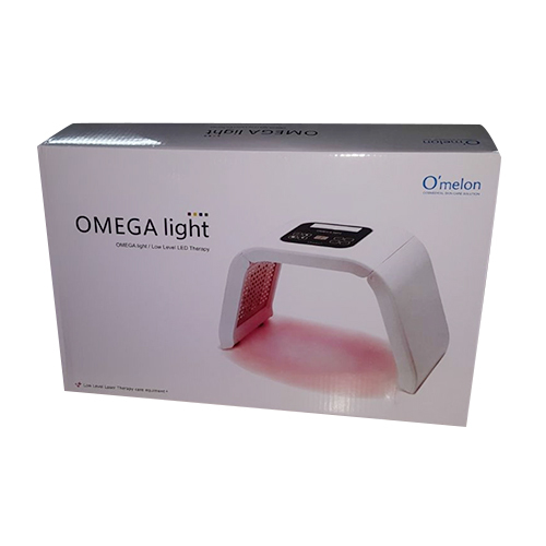 Omega Light - Durable PVC Material, Standard Size, Sleek White Design | High-Quality LED & LCD Screen, Easy to Use