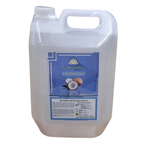 Coconut Oil Can - Color: Transparent