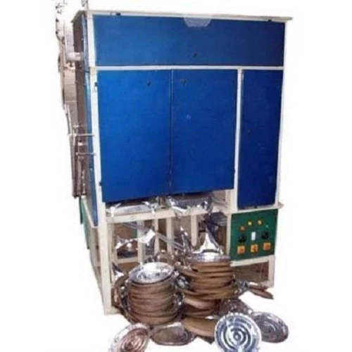 Double Roll And Double Die Paper Plate Making Machine