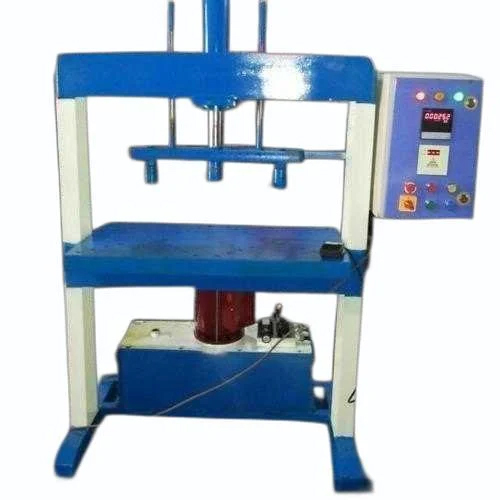 Semi Automatic Paper Plate Single Cylinder Double Die Machine