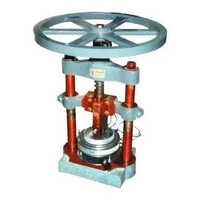 Hand Press Paper Plate Machine - Color: Grey
