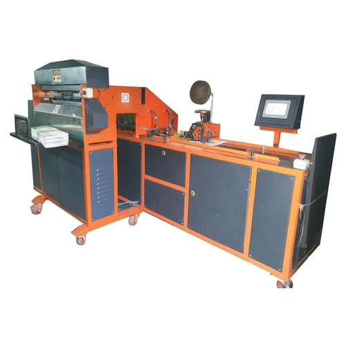 3 In1 Notebook Stitching Folding Edge Squaring Machine