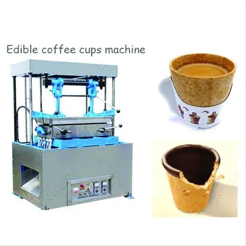 Edible Biscuit Tea Cup Making Machine