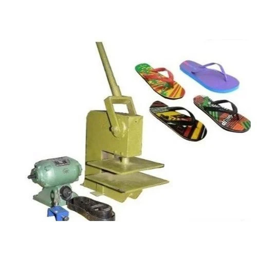 Manual Hand Press Slipper Making Machine
