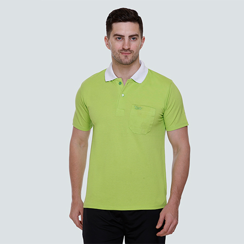 Green Basic Polo T-shirt - Design: Standard