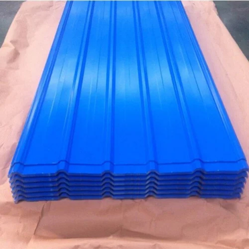 Ppgi Corrugated Roofing Sheets - Color: Blue