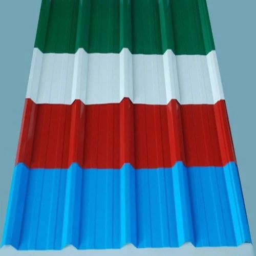 Industrial Color Coated Roofing Sheets - Color: Multicolor