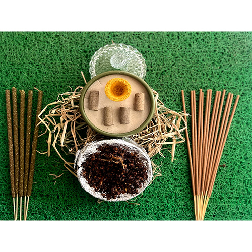 Agagrbati Kit - Color: Brown