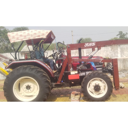 Post Hole Digger Pole Errection Machine - Color: Maroon Paint Coated