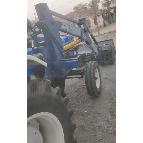 Ms Tractor Front Dozer - Color: Blue Paint Coated
