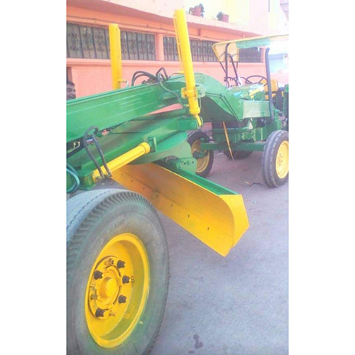 Tractor Mounted Grader - Color: Orange
