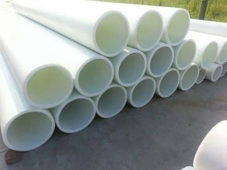 White Polypropylene Pipe - Application: Construction