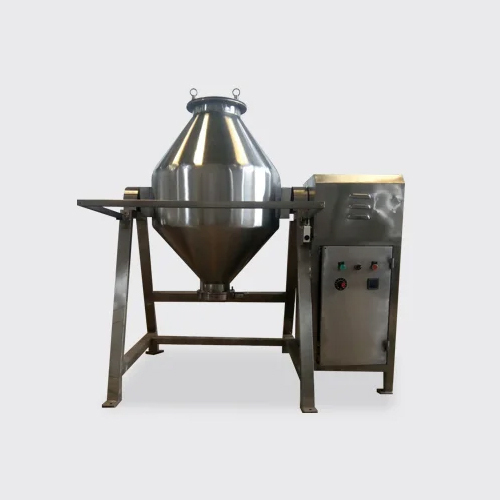 Double Cone Blender - Mild Steel, 220 Volts | Semi-Automatic Operation, 1 Year Warranty, Stable Industrial Usage