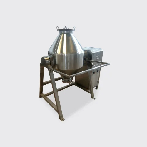 Double Cone Blender - Mild Steel 220 Volts | Semi-automatic Operation 1 Year Warranty Stable Industrial Usage