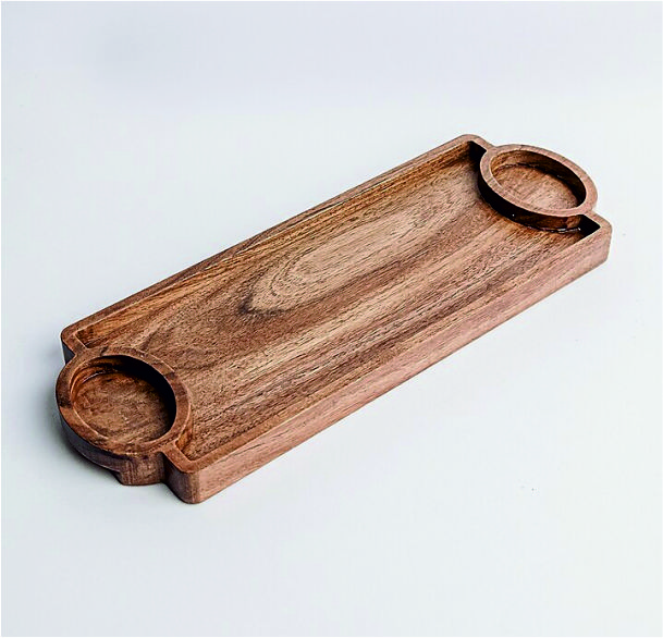 Serving Platter - Color: Brown