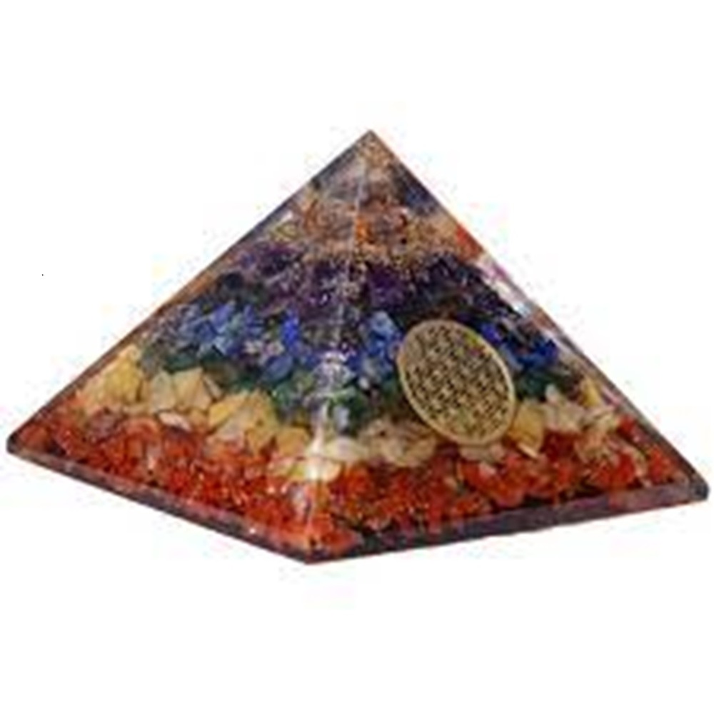 7 chakra orgone pyramid