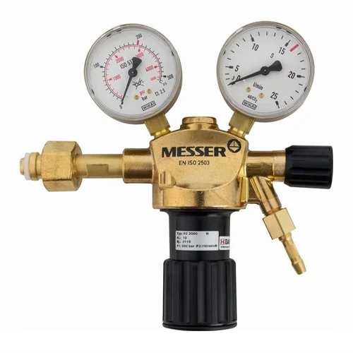 Industrial Oxygen Gas Regulator - Material: Metal