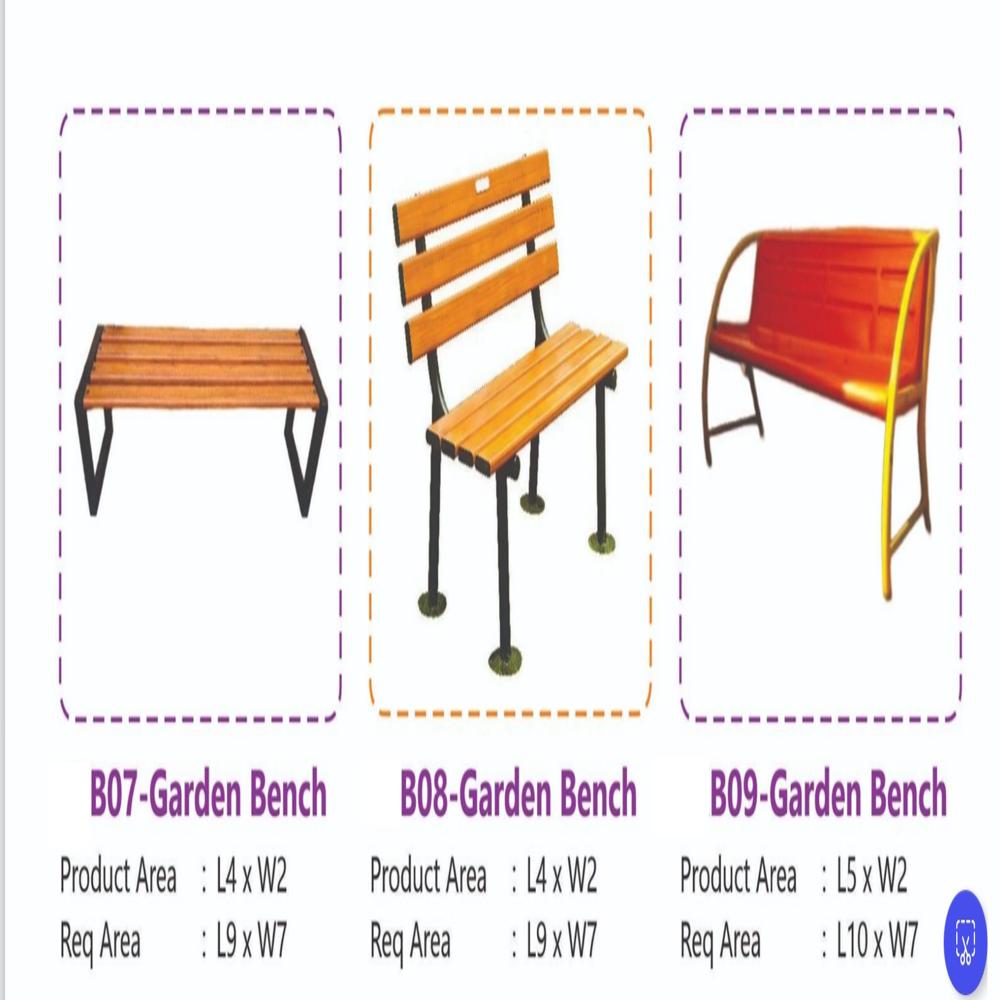 Garden Bench - Features: Safe