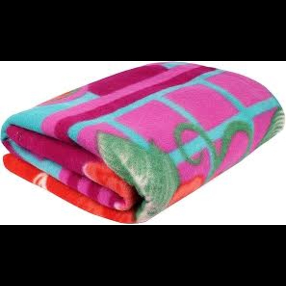 500 Gram Double Polar Fleece Printed Blanket - Feature: Water Absorption