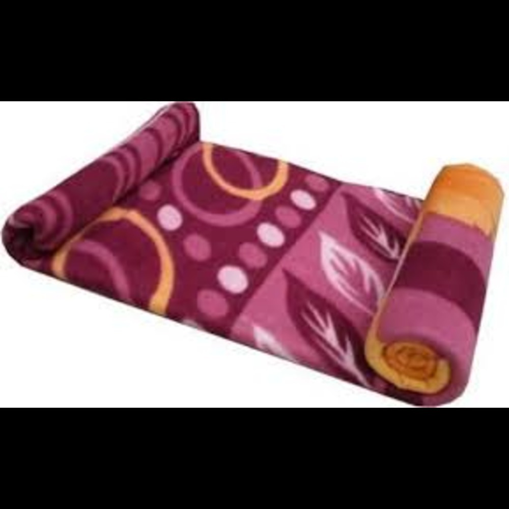 500 Gram Double Polar Fleece Printed Blanket - Feature: Water Absorption
