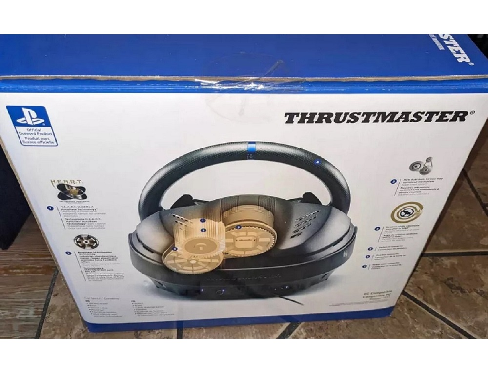 Thrustmaster T300 RS GT Racing Wheel with Pedal