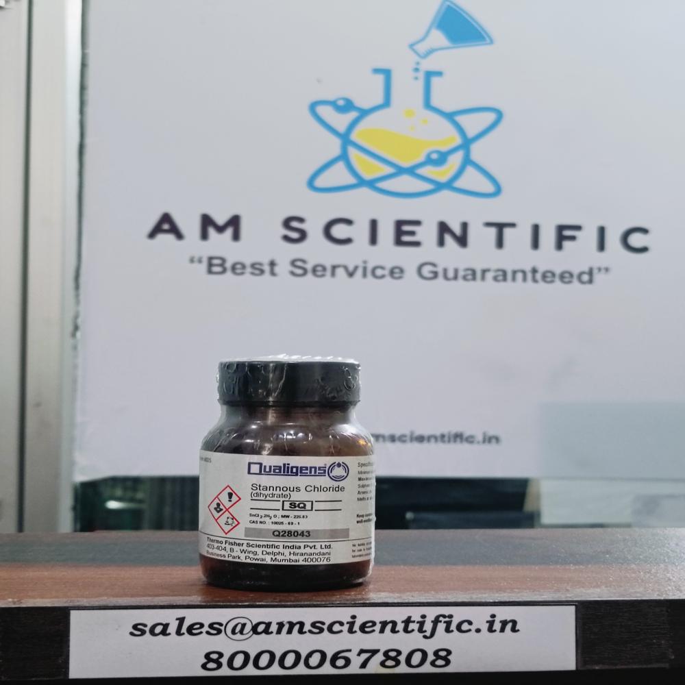 Stannous Chloride Sq 100g , - Molecular Formula: Sncl2