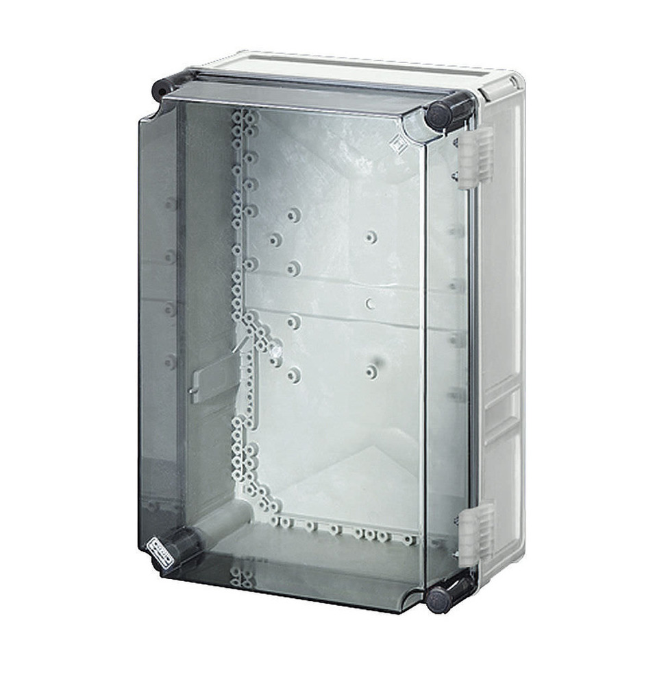 Industrial Polycarbonate Enclosure - Rigid, Standard Size | White Color, 1-Year Warranty