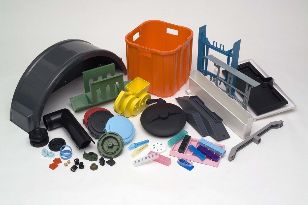 Injection Molded Plastic Component - Color: Multicolor