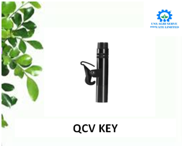 Plastic Qcv Key - Color: Black