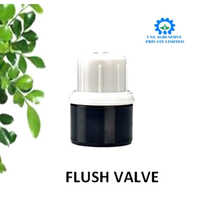 Pvc Flush Valve - Color: Black