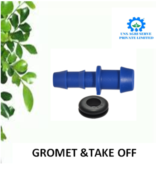 Drip Tape Rubber Grommet And Take Off - Diameter: 16 Millimeter (Mm)
