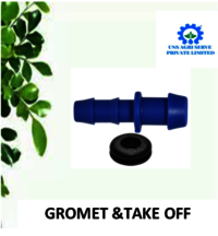 Drip Tape Rubber Grommet And Take Off - Diameter: 16 Millimeter (mm)