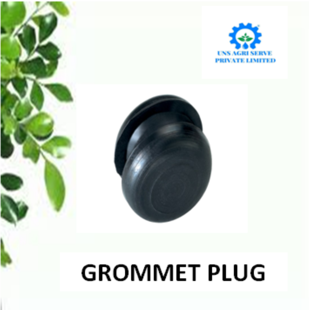 Rubber Plug Grommet - Color: Black