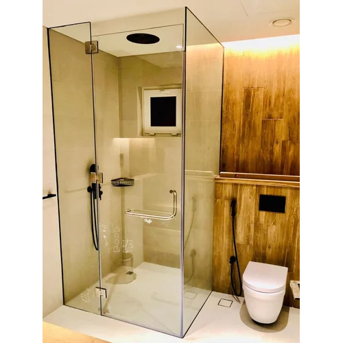 Bathroom Shower Glass Partition - Color: Transparent
