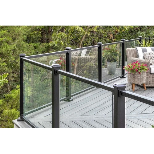 Balcony Glass Railing - Application: Construction