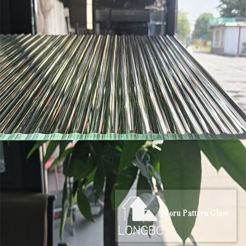 Nice Design Moru Pattern Glass for Building Glass