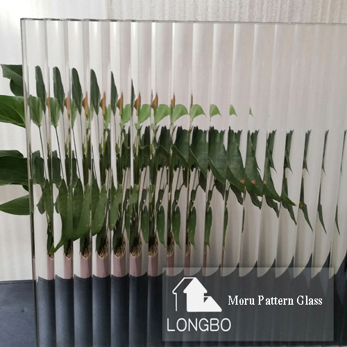 Nice Design Moru Pattern Glass For Building Glass