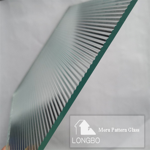 Nice Design Moru Pattern Glass For Building Glass