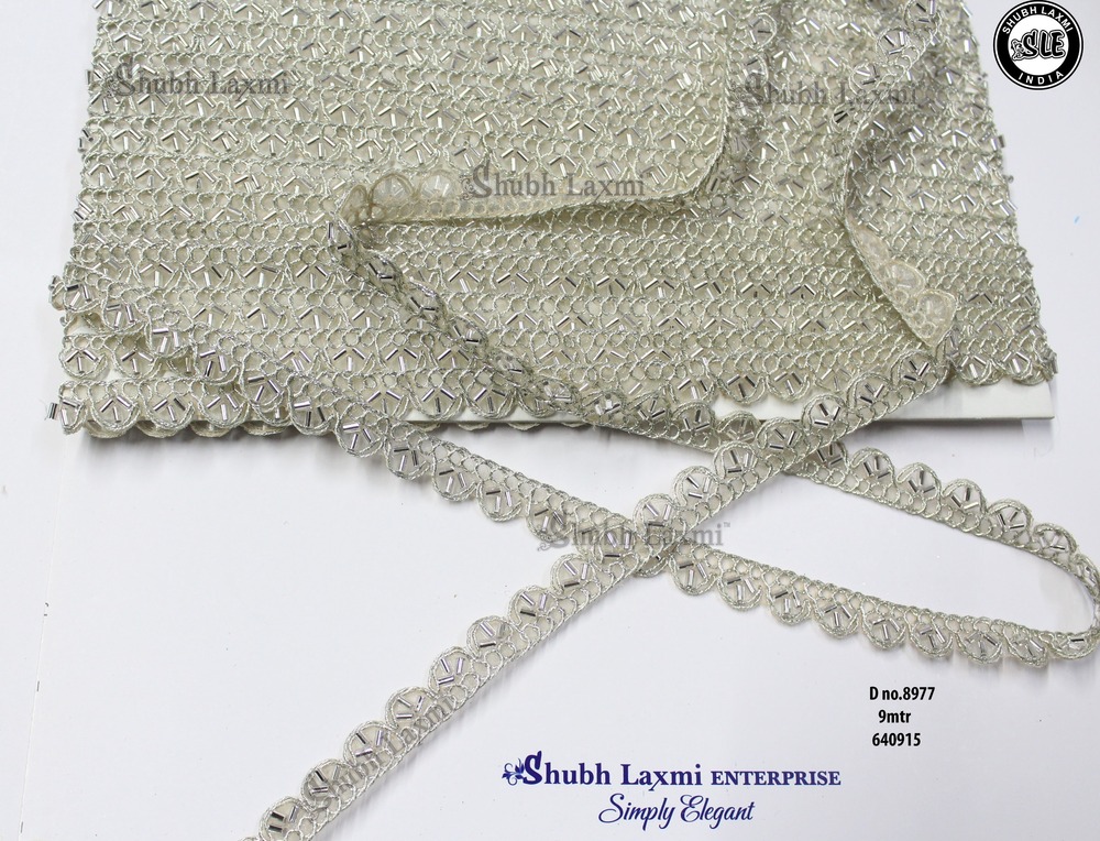 cutwork cutdana lace