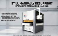 Wide Belt Sanding And Edge Deburring Machine For Sheetmetal - Cutting Area: 1350 X1000 Square Millimeter (mm2)
