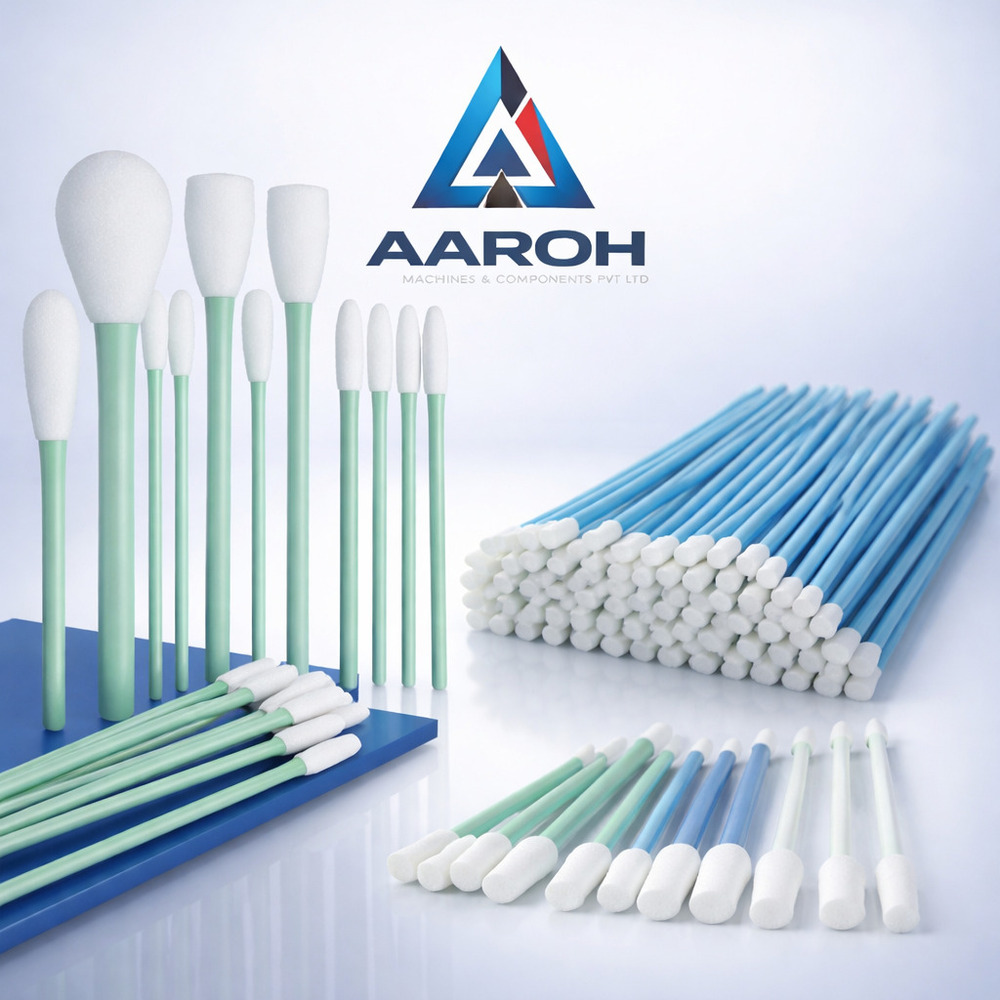 Cleanroom swabs