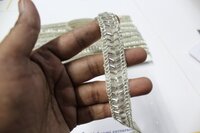 fancy cutdana lace