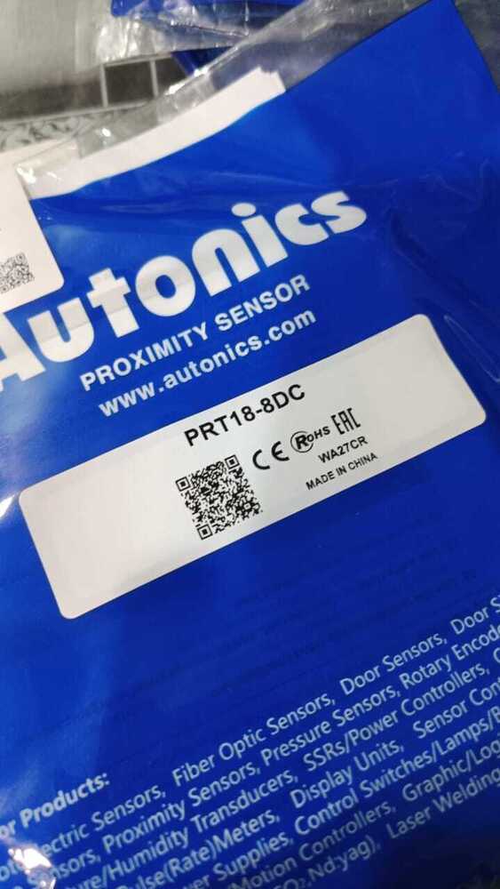 AUTONICS PROXIMITY SENSOR, PRT18-8DC