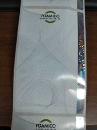 printed label  with hologram