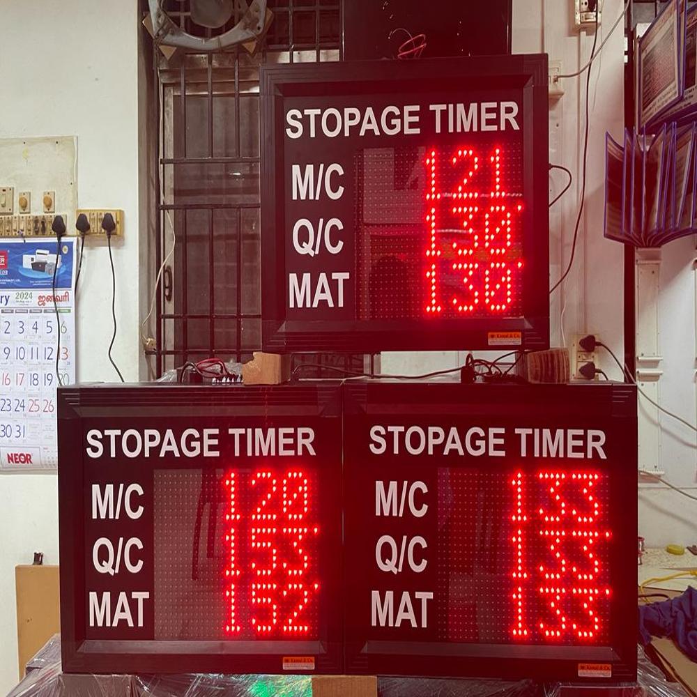 Led Industrial Counter Display - Led Type: Dot Matrix