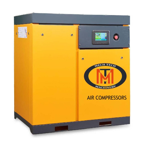 Variable Speed Screw Compressor - Color: Yellow