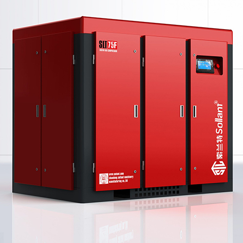75Kw Screw Air Compressor - Color: Red